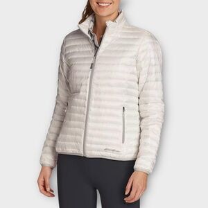Eddie Bauer Microlight Down Jacket – Size XL (Like New)
